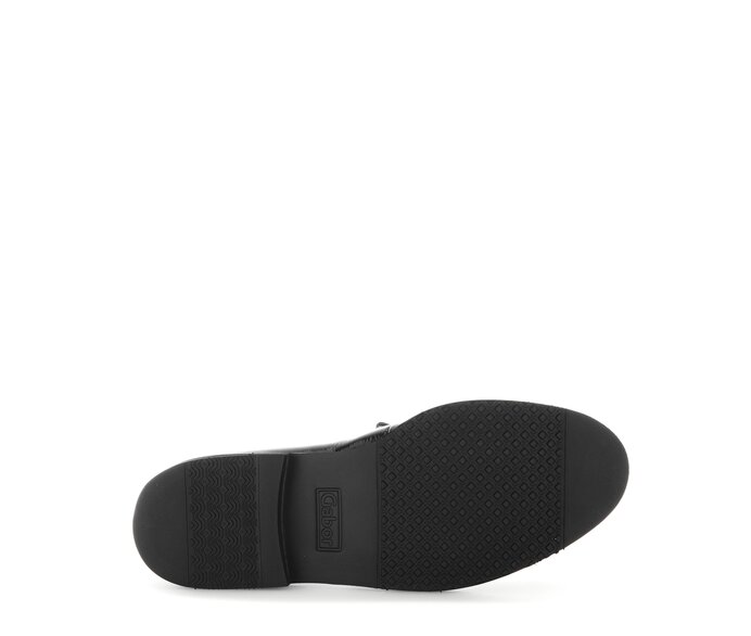 Gabor Slipper Schwarz - Lackleder