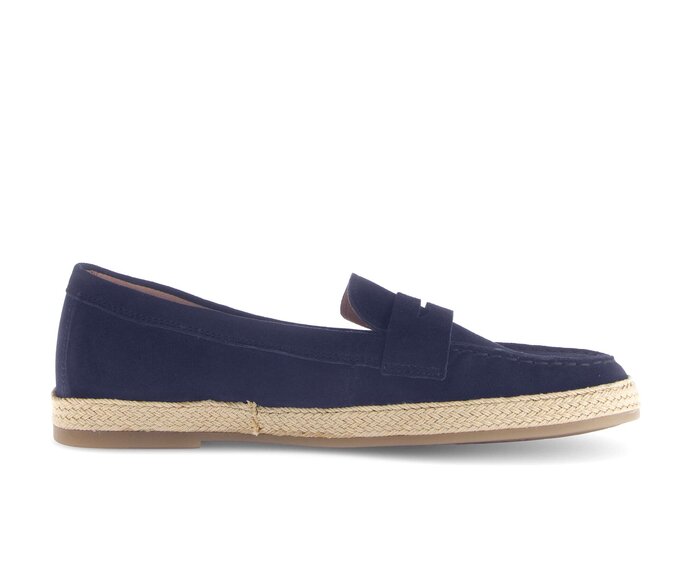 Gabor Slipper Blau - Rauleder