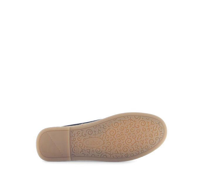 Gabor Slipper Blau - Rauleder