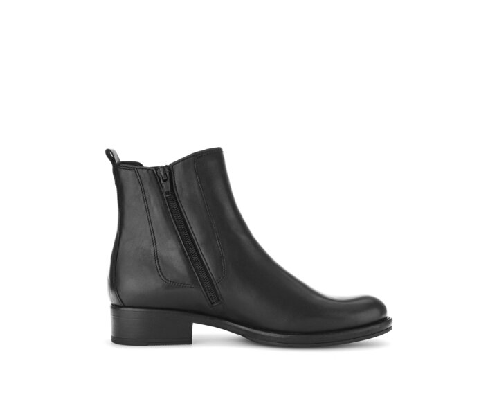 Gabor Chelsea Boot Schwarz - Glattleder