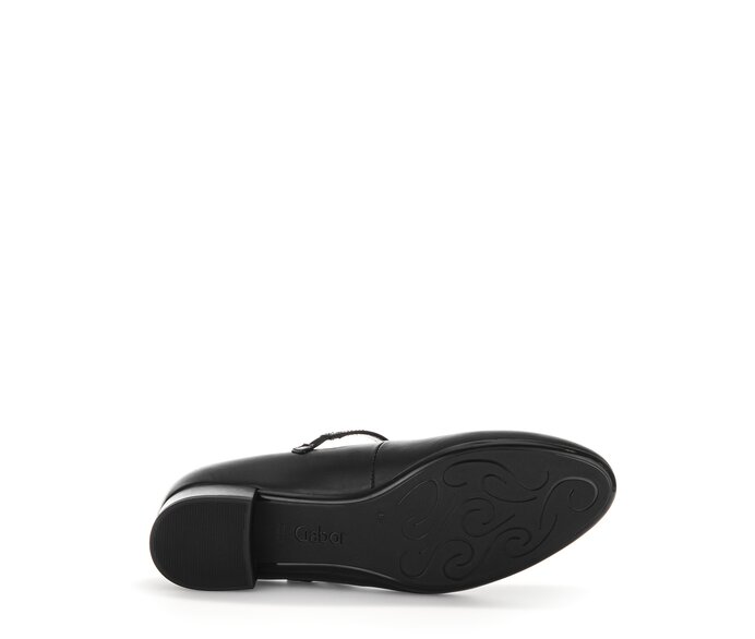 Gabor Spangenpumps Schwarz - Glattleder