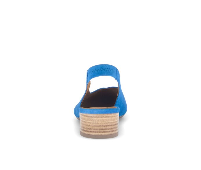 Gabor Slingpumps Blau - Rauleder