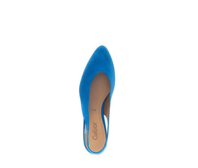 Gabor Slingpumps Blau - Rauleder