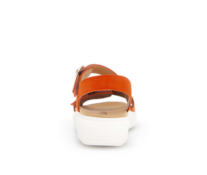Gabor Plateau Sandale Orange - Rauleder