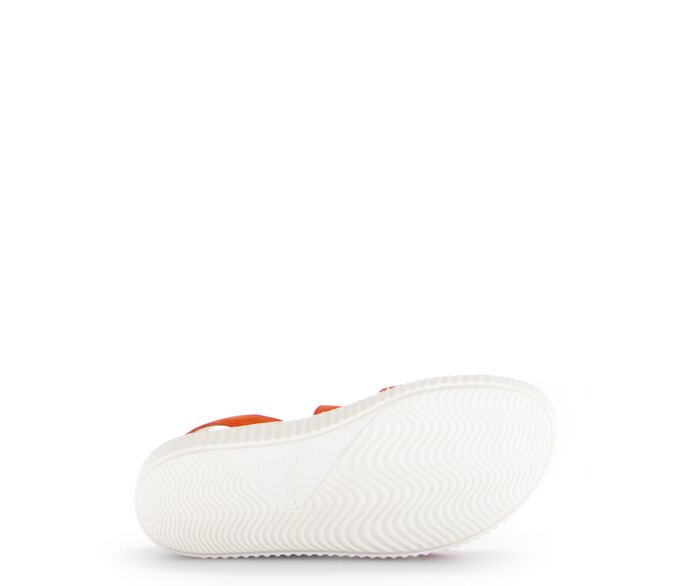 Gabor Plateau Sandale Orange - Rauleder