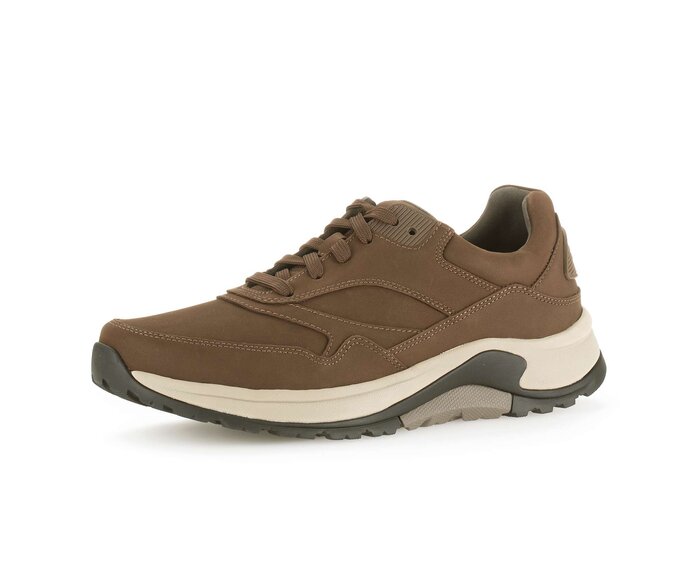 Gabor Rollingsoft Sneaker Low Braun - Nubuk