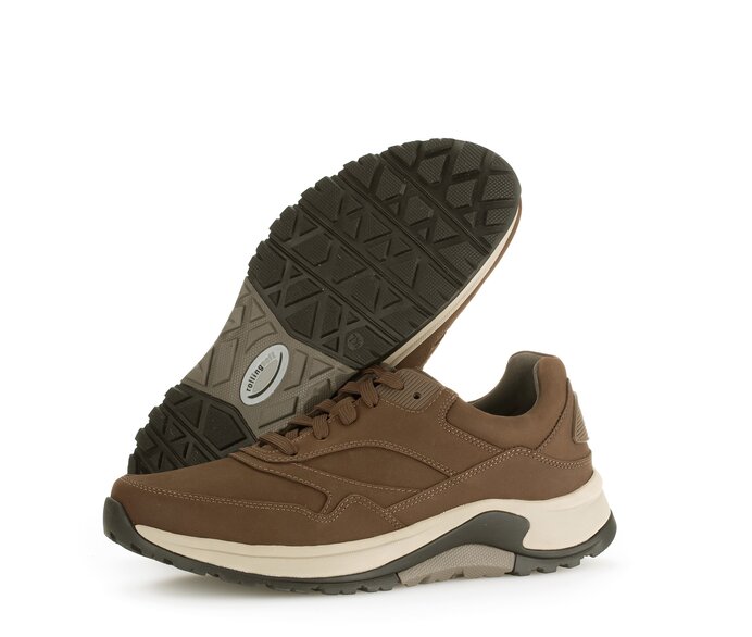 Gabor Rollingsoft Sneaker Low Braun - Nubuk