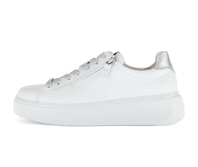 Gabor Sneaker Low Weiß - Glattleder