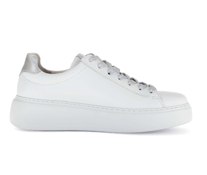 Gabor Sneaker Low Weiß - Glattleder