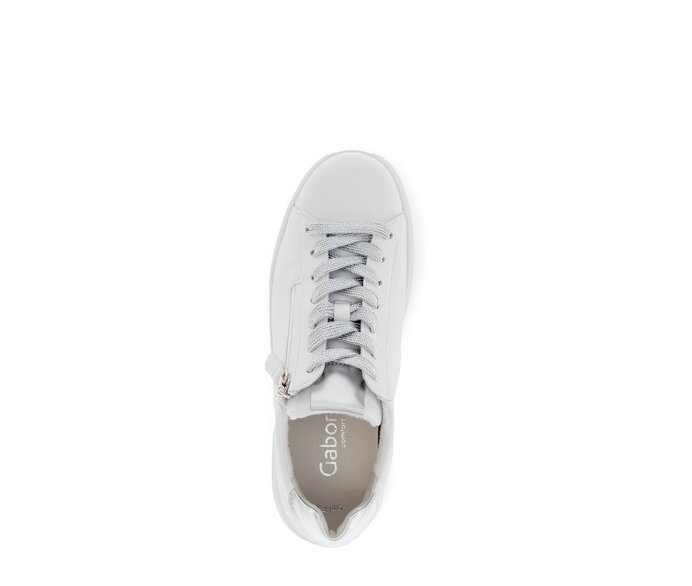 Gabor Sneaker Low Weiß - Glattleder