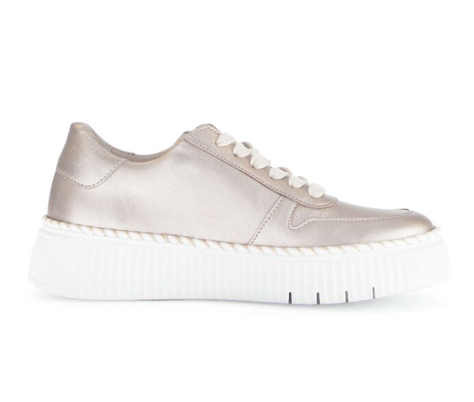 Gabor Sneaker Low Beige - Effektleder