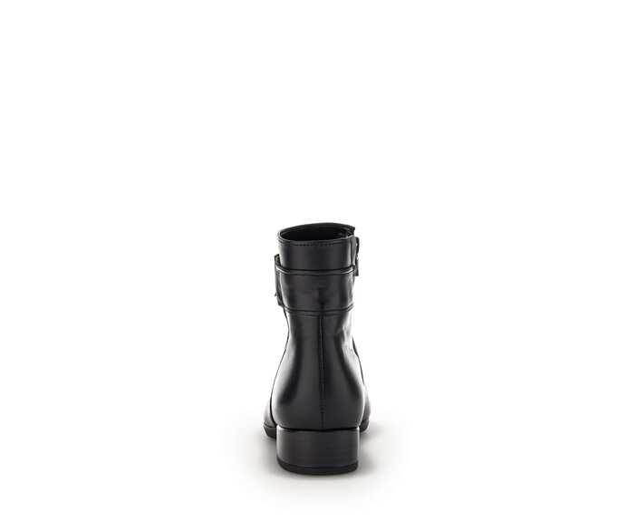 Gabor Elegante Stiefelette Schwarz - Glattleder