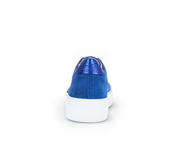 Gabor Sneaker Low Blau - Materialmix Leder/Lederimitat
