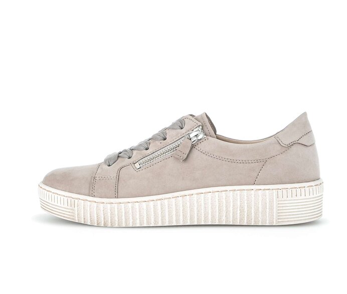 Gabor Sneaker Low Grau - Rauleder