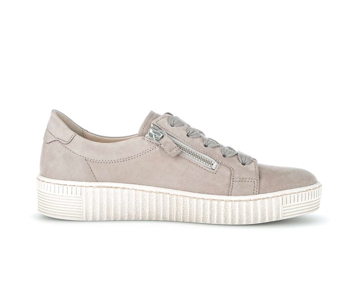 Gabor Sneaker Low Grau - Rauleder
