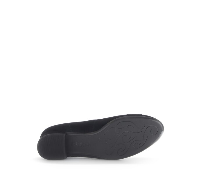 Gabor Eleganter Pumps Schwarz - Rauleder