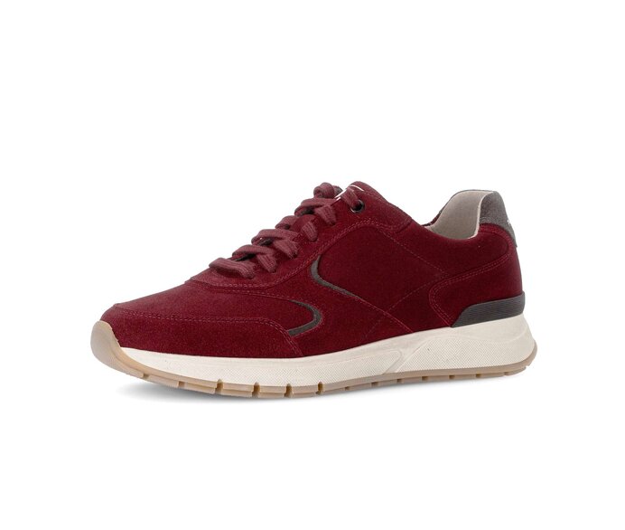 Pius Gabor Sneaker Low Rot - Rauleder