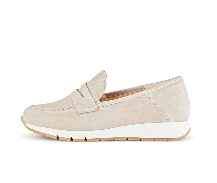 Gabor Slipper Beige - Rauleder