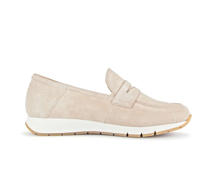 Gabor Slipper Beige - Rauleder