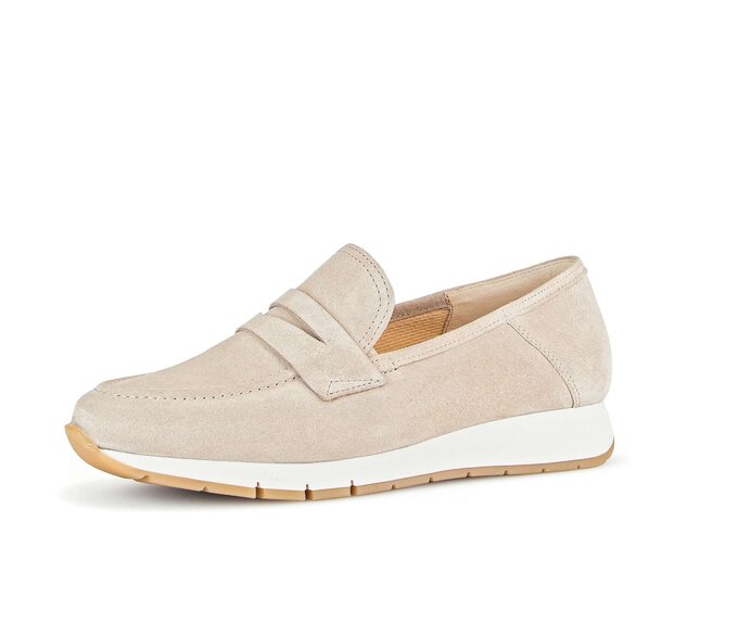 Gabor Slipper Beige - Rauleder