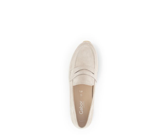Gabor Slipper Beige - Rauleder