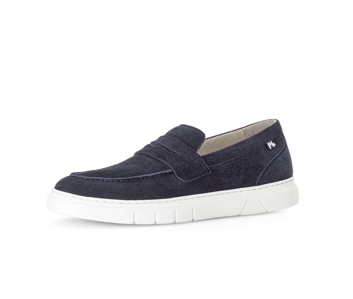 Pius Gabor Slipper Blau - Rauleder
