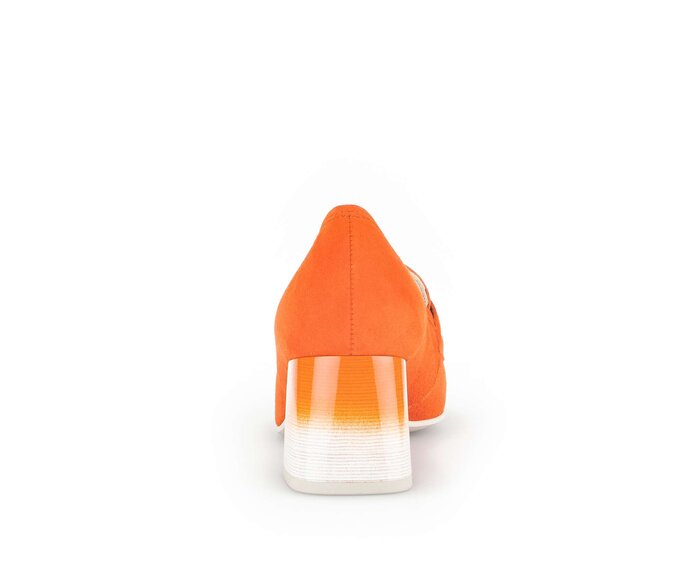 Gabor Hochfrontpumps Orange - Rauleder