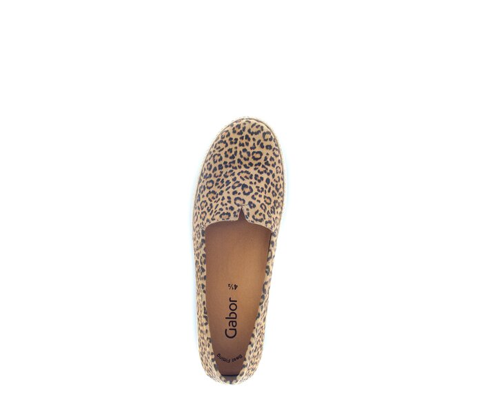 Gabor Slipper Beige - Rauleder