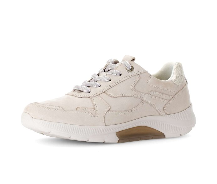 Gabor Sneaker Low Beige - Rauleder