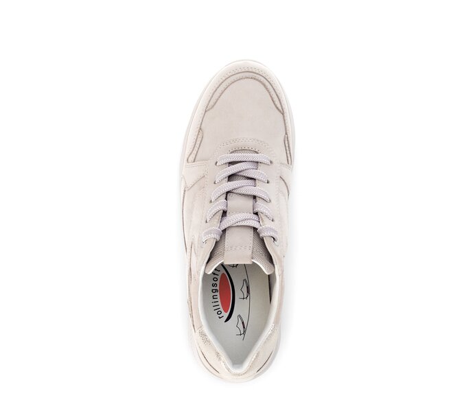 Gabor Sneaker Low Beige - Rauleder