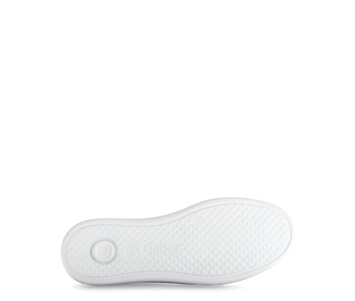 Gabor Sneaker Low Weiß - Materialmix Leder