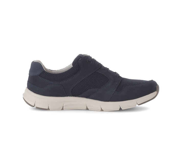 Pius Gabor Sneaker Low Blau - Materialmix Leder/Textil