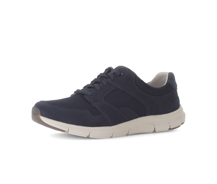 Pius Gabor Sneaker Low Blau - Materialmix Leder/Textil