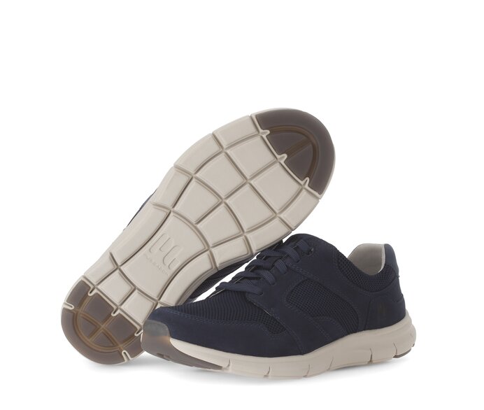 Pius Gabor Sneaker Low Blau - Materialmix Leder/Textil