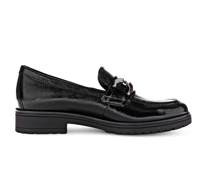 Gabor Loafer Schwarz - Lackleder