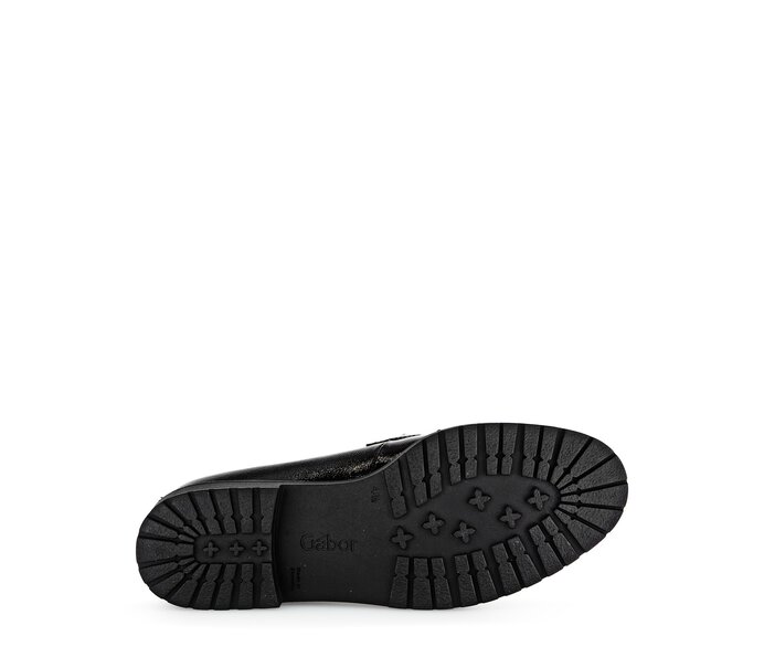 Gabor Loafer Schwarz - Lackleder