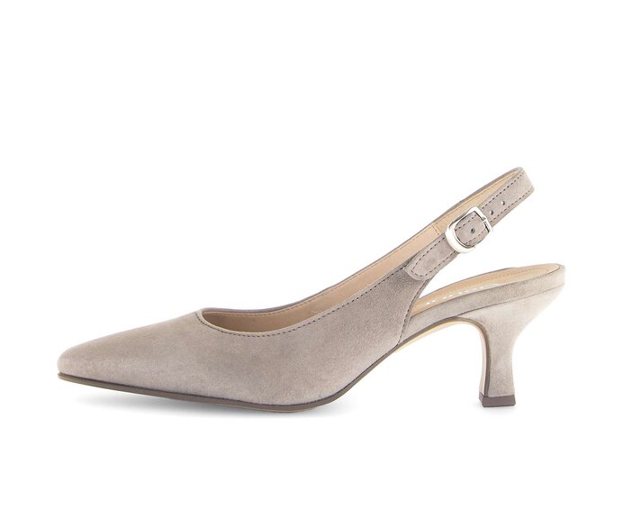 Gabor Slingpumps Beige - Rauleder
