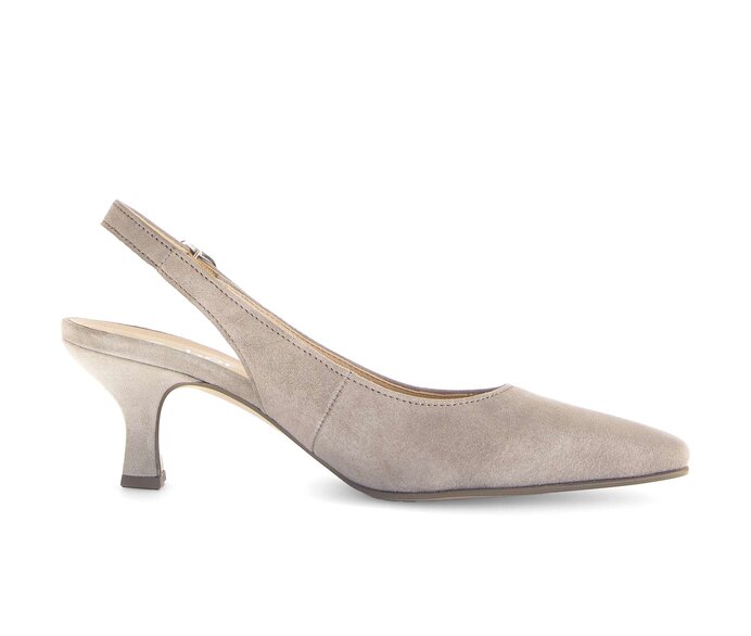 Gabor Slingpumps Beige - Rauleder