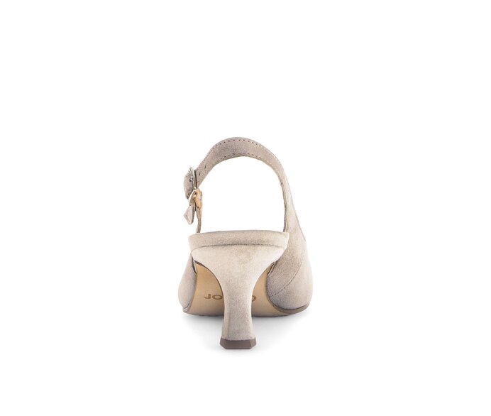 Gabor Slingpumps Beige - Rauleder
