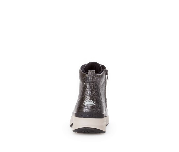 Gabor Sportliche Stiefelette Grau - Effektleder