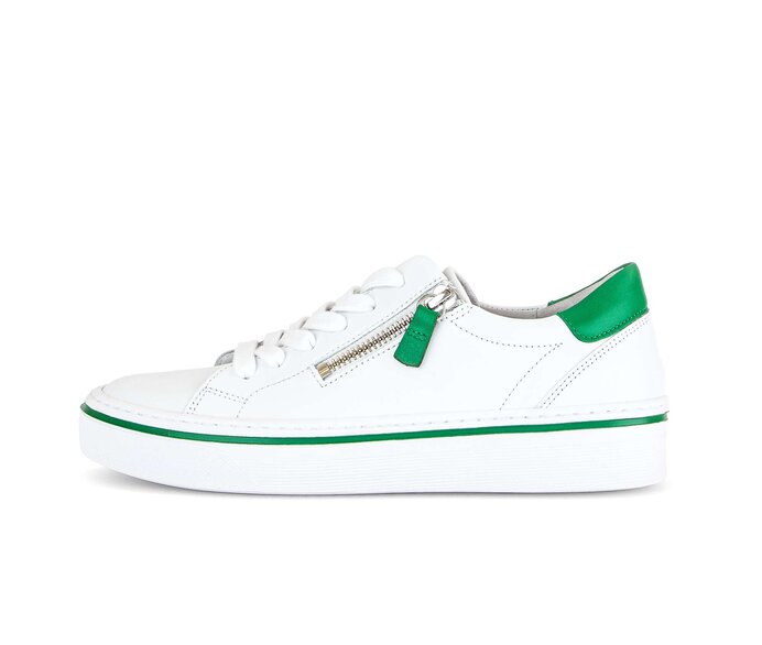 Gabor Sneaker Low Weiß - Glattleder
