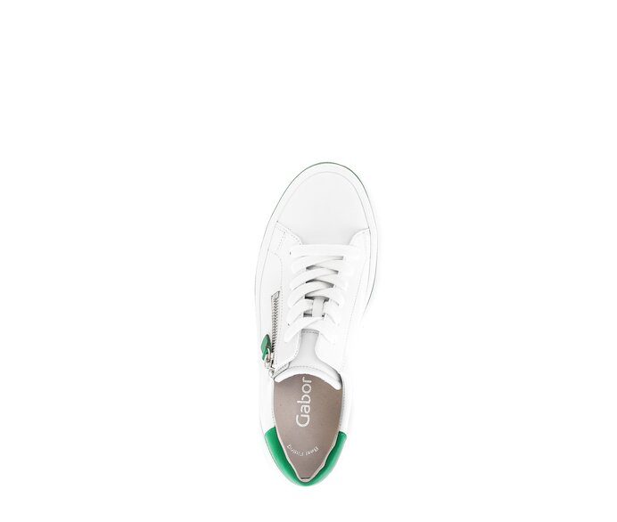 Gabor Sneaker Low Weiß - Glattleder
