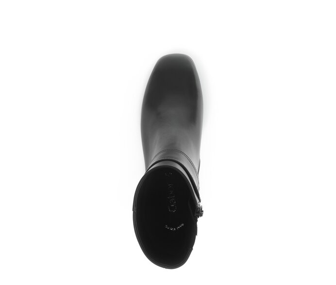 Gabor Elegante Stiefelette Schwarz - Glattleder