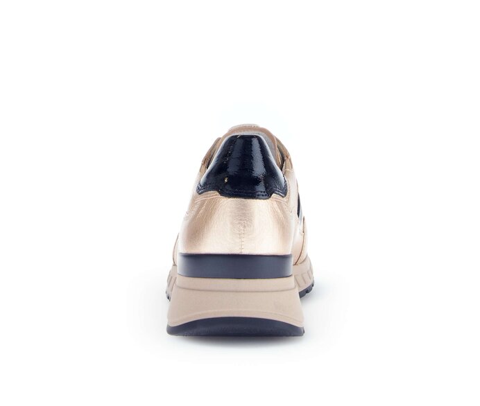 Gabor Sneaker Low Gold - Materialmix Leder