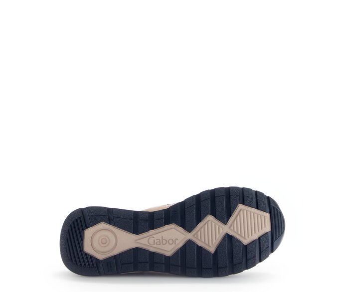 Gabor Sneaker Low Gold - Materialmix Leder