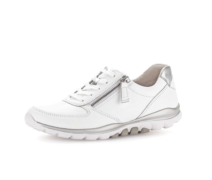 Gabor Sneaker Low Weiß - Glattleder