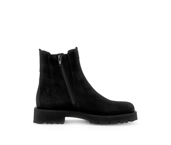 Gabor Chelsea Boot Schwarz - Rauleder