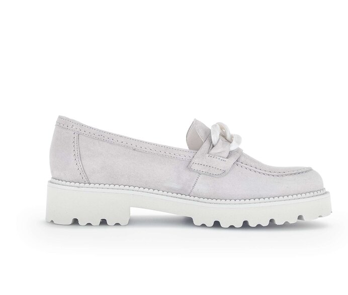 Gabor Loafer Grau - Rauleder