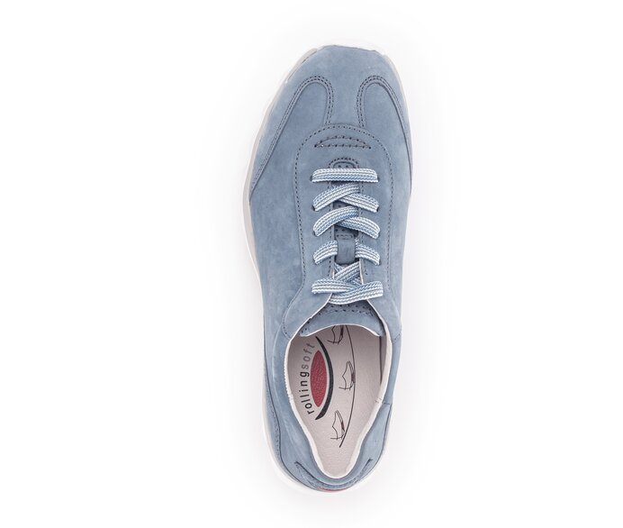 Gabor Sneaker Low Blau - Rauleder