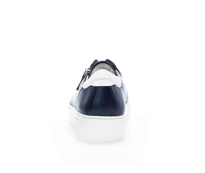 Gabor Sneaker Low Blau - Glattleder